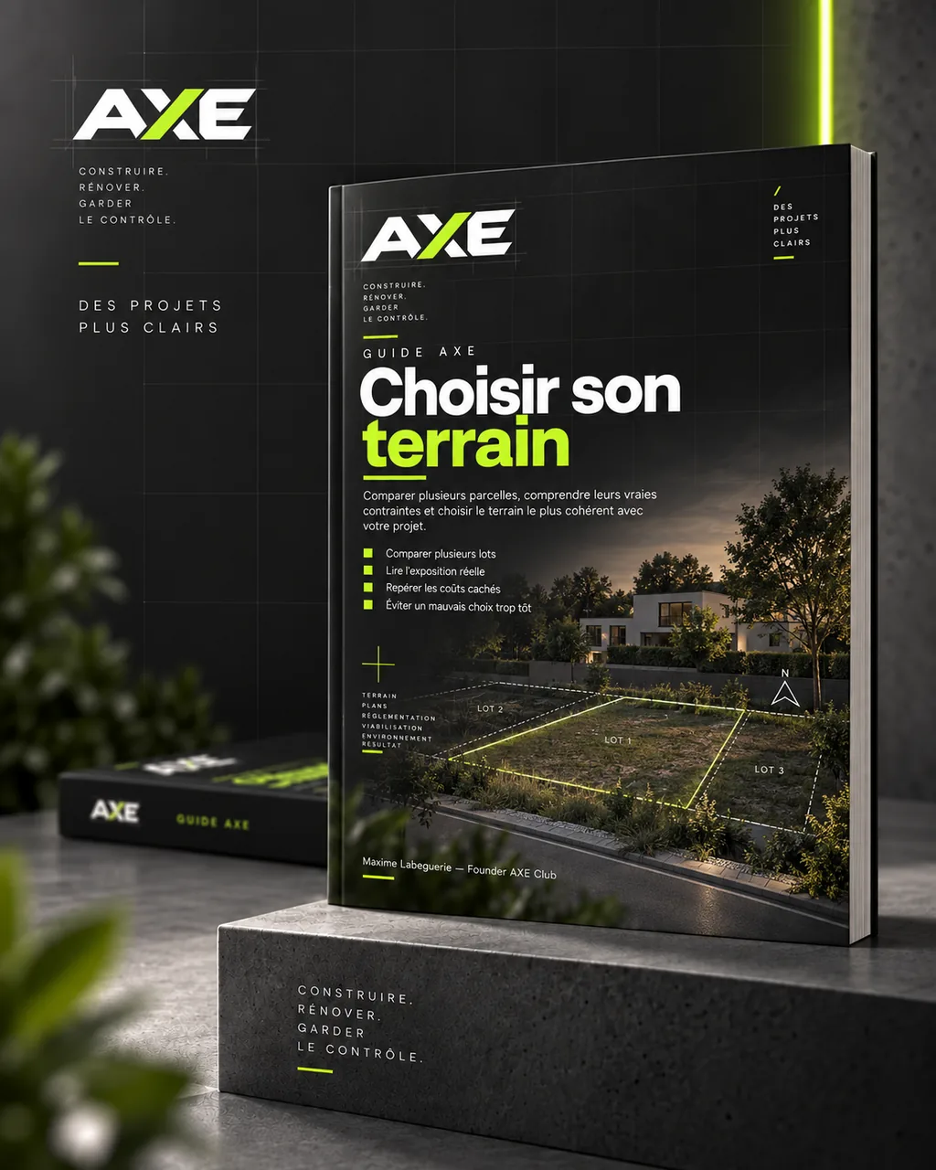 Ebook AXE Choisir son terrain